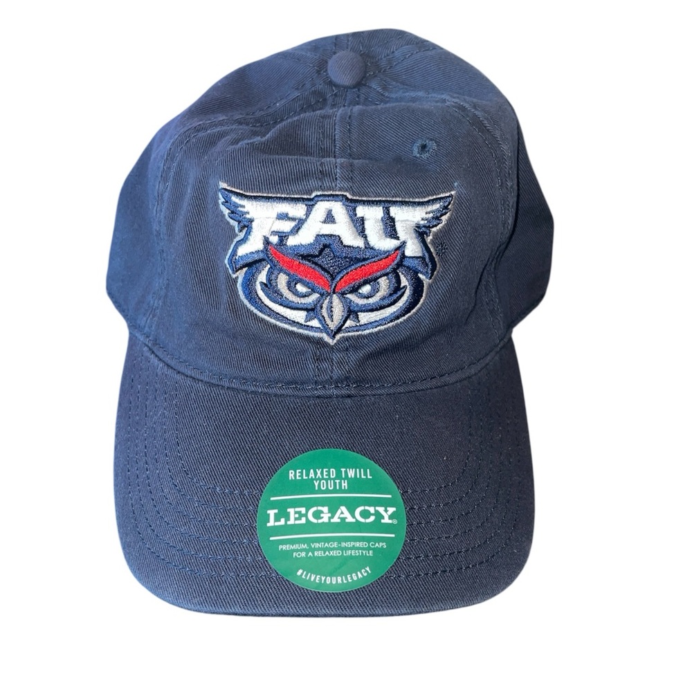 Legacy Florida Atlantic Owl blue adjustable cap